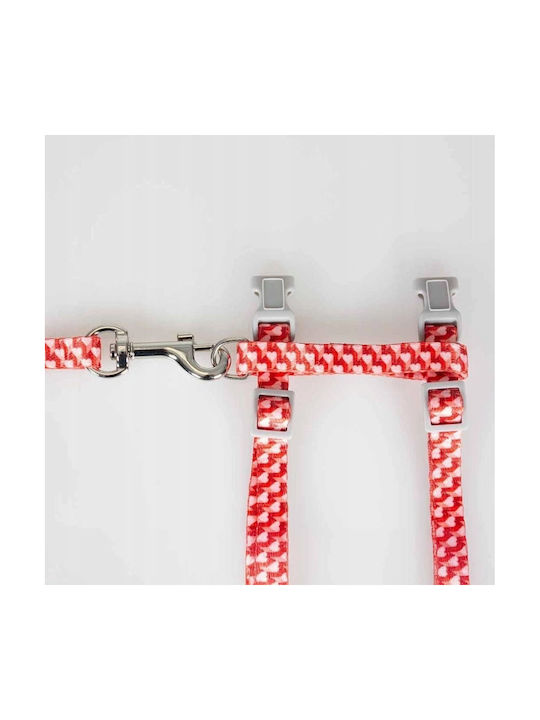 Duvo+ Σαμαράκι Γάτας Retro Hearts 20-35cm 10mm 125cm 15565