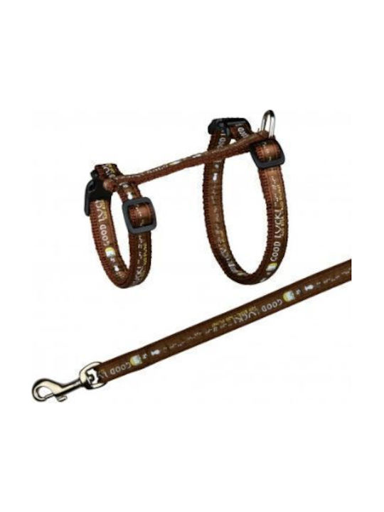 Trixie Σαμαράκι Γάτας με Οδηγό 13mm x 34 - 57cm