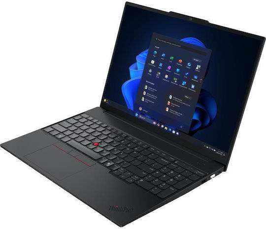 Lenovo Thinkpad E16 Gen 4 16" IPS FHD+ (Ryzen AI 400 Series-7 445/16GB/512GB SSD/W11 Pro) (Международна английска клавиатура)