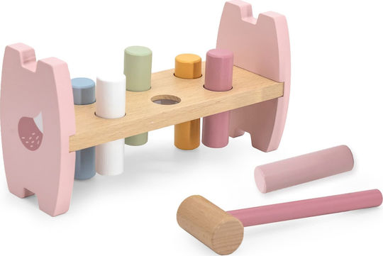 Viga Toys Ударна играчка Polarb от дърво за 12+ месеца