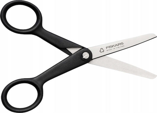 Fiskars Schere 13cm mit Rostfreier Stahl Klinge Schwarz 1 Stück