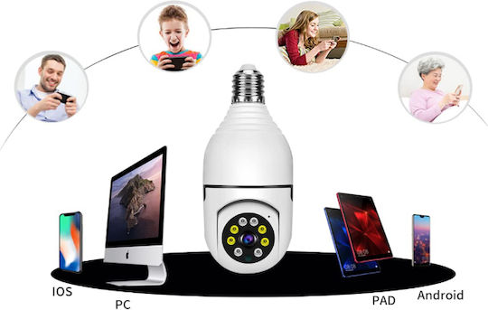 75122 IP Камера за видеонаблюдение Wi-Fi Full HD 1080p с Двупосочна Комуникация