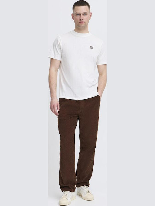 Pantaloni Bărbați Elastic Lejer Fit Maro