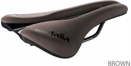 Selle Italia Novus Boost Evo Gravel Tm Bicycle Saddle Brown 245 x 145 mm