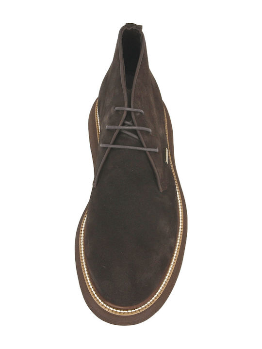 Ghete Barbați Chukka Suede Maro