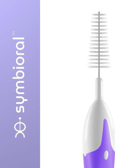 Symbioral Symbioral Interdentalbürsten mit Griff 1,2mm Lila 5 Stück