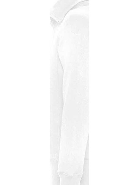 Women's Sweatshirt Cardigan White 4A100500WH