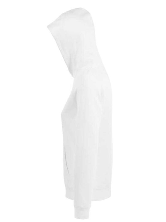 Women's Sweatshirt Hooded White