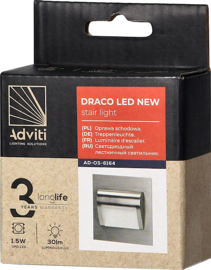 Orno Φωτιστικό Τοίχου LED Λευκό 7.5εκ.