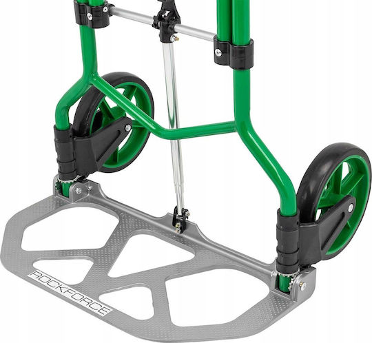 Rockforce Collapsible Platform Trolley Telescopic Handle Maximum Capacity 100kg