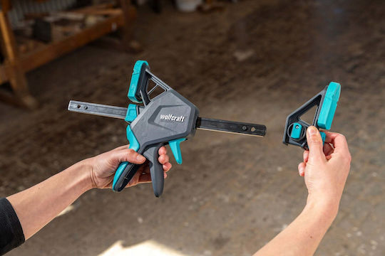 Wolfcraft 3092000 Клещи Тип "F" с Максимална Дължина На Отваряне 450mm