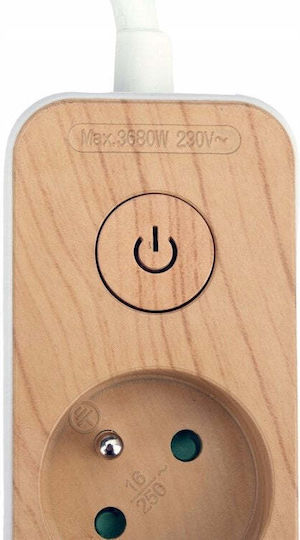Sthor Steckdosenleiste mit USB-A, Schalter und Kabel 1.4m