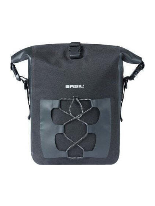 Basil Navigator Rack Bag for Bicycle 14L Black BAS-18263