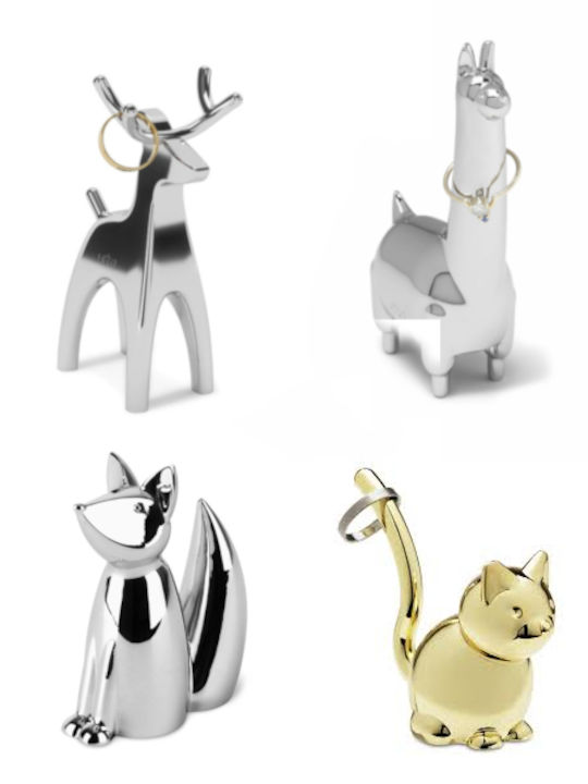 Umbra Metallisches Schmuckkästchen Gold