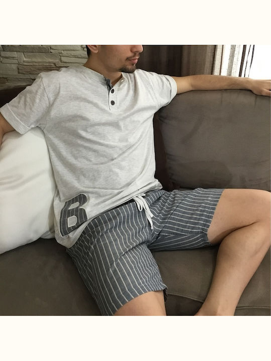 Baracuda Sommer Herrenpyjama Mehrfarbige