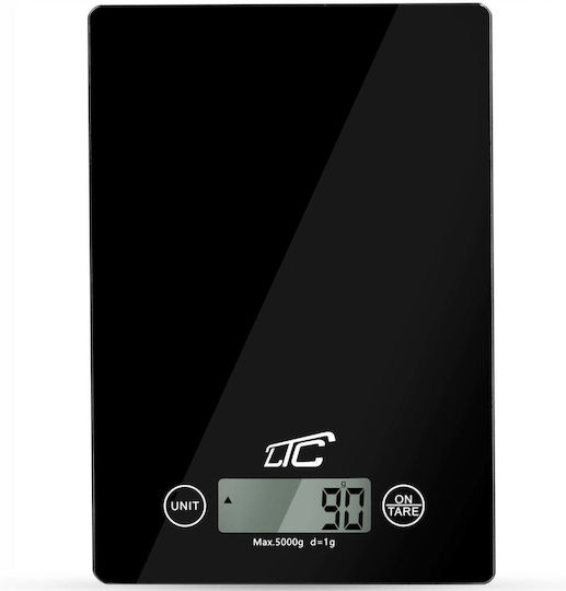 LTC Audio Digitale Küchenwaage Schwarz