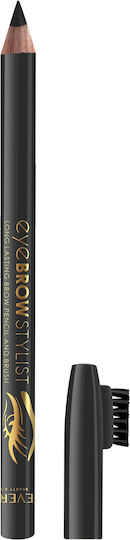 Revers Cosmetics Eye Brow Stylist Pencil Μολύβι για Φρύδια Black 1.2gr