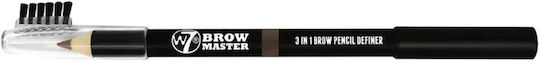 W7 Cosmetics Brow Master 3-in-1 Bleistift für Augenbrauen Braun 1gr