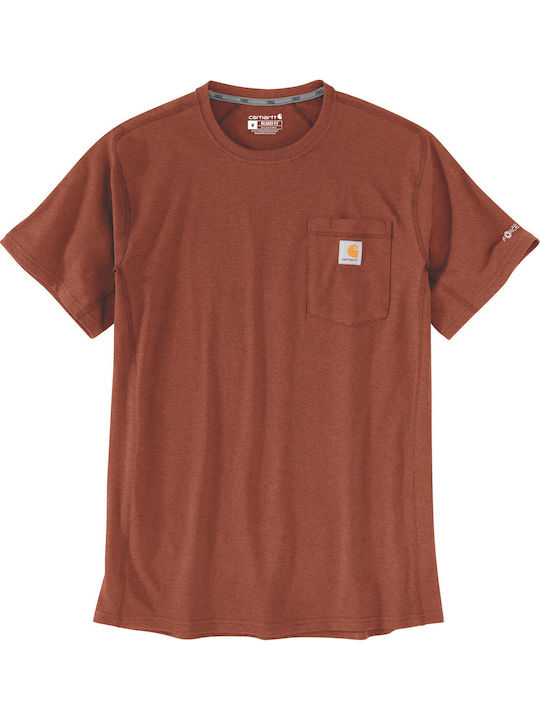 Carhartt Tricou sport maro Carhartt Tricou sport maro