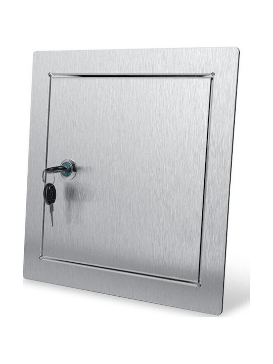 Θυρίδα Poștală Metalică în Culoare Argintie 40x50cm