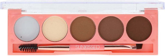 Sunkissed Beauty Brows Palette Augenbrauen-Make-up Palette 4,6gr