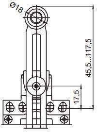 Pokój Terminal Switch Pdm1f51pz11 Single Position A37-5740