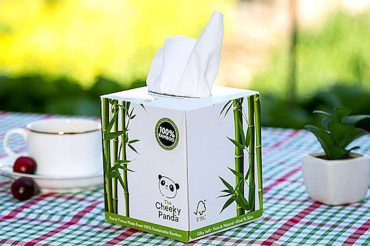The Cheeky Panda The Cheeky Panda Gesicht Papiertaschentücher 56 Packungen