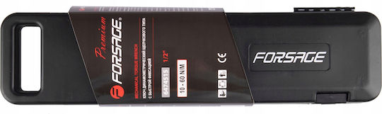 Forsage Drehmomentschlüssel Antriebsgröße 1/2" Ranges 10-60 Nm mit Gesamtlänge 32,2 cm