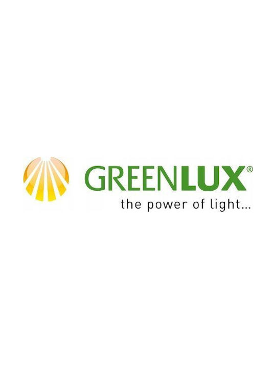 Greenlux Cadru Pătrat Din Sticlă Pentru Spot GU5.3 Negru