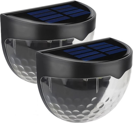 Progarden Set 8 Lampi Solare Montate Pe Perete Cu Fotocelul