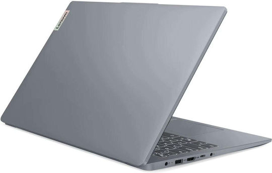 Lenovo Ideapad Slim 3 15AMN8 15.6" IPS FHD (Ryzen 5-40/16GB/512GB SSD/Без операционна система) Арктично сиво (Международна английска клавиатура)