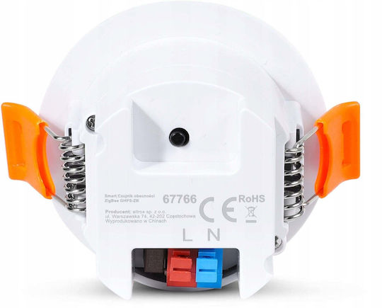 Smart ZigBee Сензор за движение Обхват 9.5m
