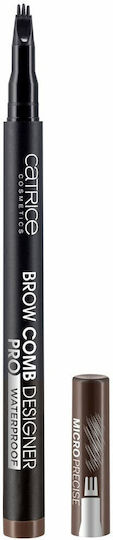 Catrice Cosmetics Brow Comb Designer Pro Augenbrauen-Make-up Bleistift 010 Mittleres Braunes 1ml