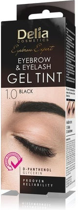 Delia Cosmetics Eyebrow Expert Augenbrauen-Tönung Für Die Brauen 1.0 Schwarz 15ml