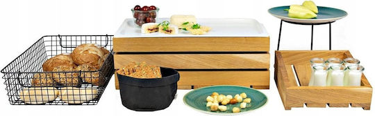 Verlo Bread Box Black 15x15cm