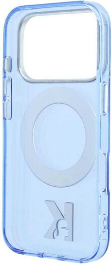 Karl Lagerfeld Iml Ring Stand 360 Kameo Metal Magsafe iPhone 18 Pro Max 17 Pro Max Blue