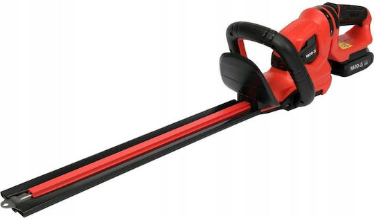 Yato YT-828331 Battery Hedge Trimmer 18V 1x2Ah with Blade Length 45cm