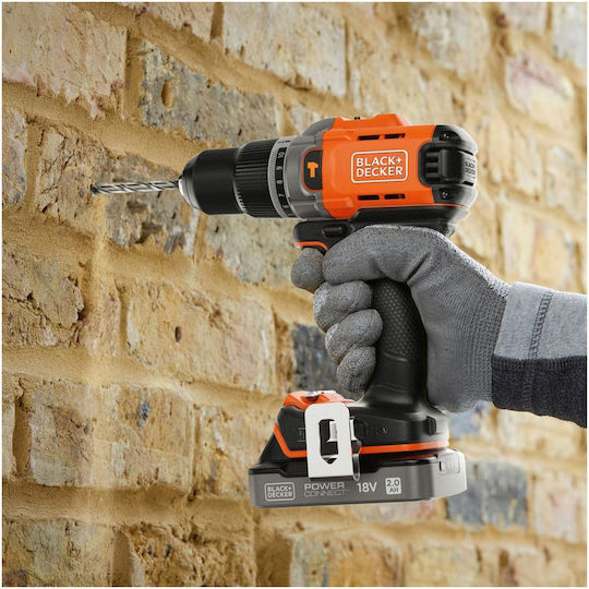 Black & Decker BCD383XN Percussive Battery Drill Driver Solo 18V