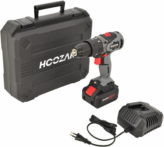 Hoozar AW06071 Ударен Акумулаторен Безчетков Дрел-Винтоверт 18V 1x5Ah