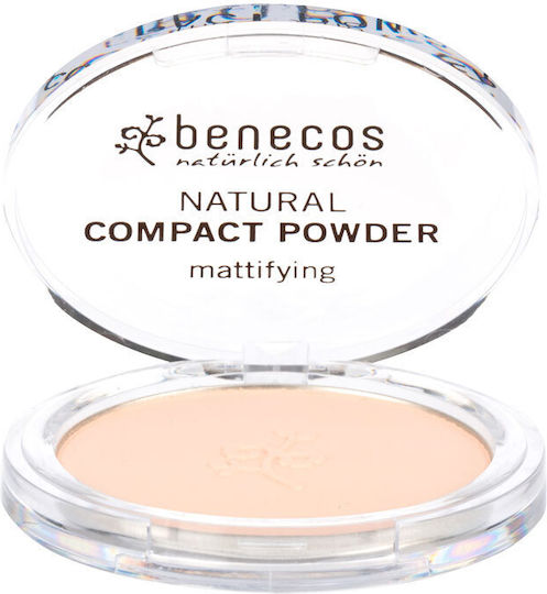Benecos Compact Powder Пудра Порцелан 9гр