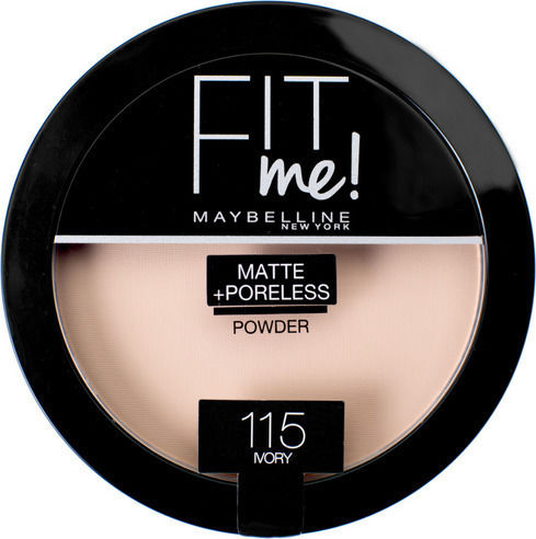 Maybelline Fit Me Matt & Poreless Gesichtspuder 115 Ivory 14g