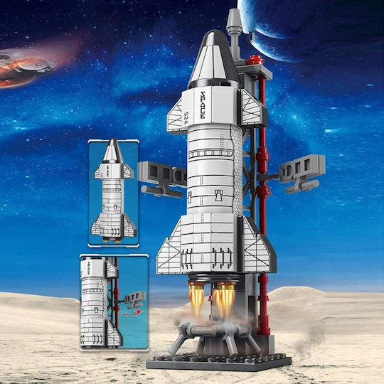 Lean Toys Τουβλάκια Space για 6+ Ετών 107τμχ