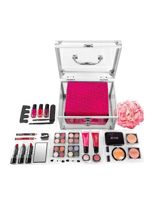 Factory Suitcase Cosmetic Box for Face, Eyes & Lips