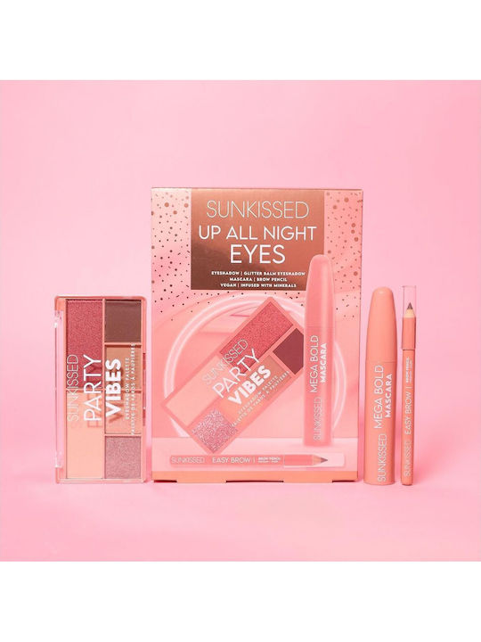 Sunkissed Up All Night Eye Сет за грим за Очи и Вежди 3бр