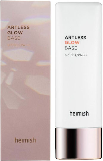 Heimish Artless Glow SPF 50+ PA+++ Primer Face Cream Form with 50SPF Base 40ml