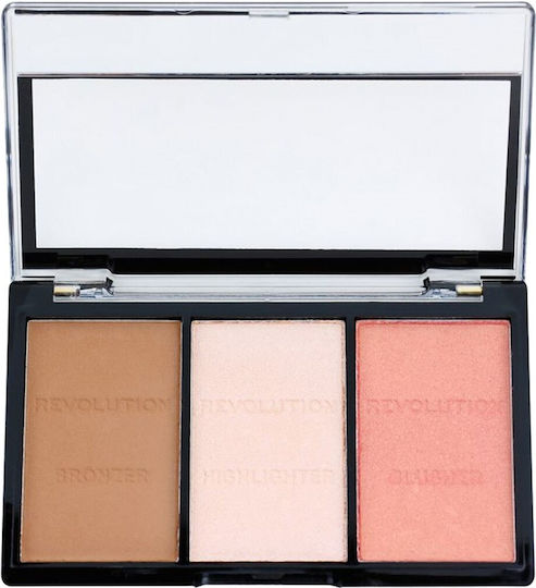 Revolution Beauty Ultra Sculpt Paletă 01 Ultra Fair 10.8gr