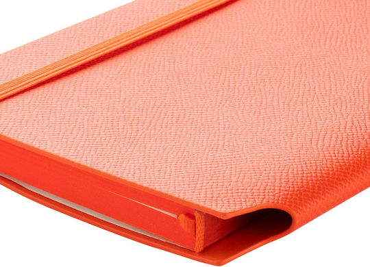 Type Center Notizbuch A6 mit Stifthalter Orange