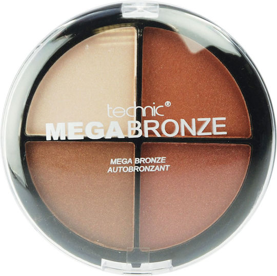 Technic Mega Bronze Quad Bronzer Compact Powder 20gr