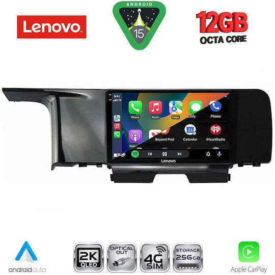 Lenovo Ηχοσύστημα Αυτοκινήτου για Kia Sorento 2020 (Bluetooth/USB/WiFi/GPS/Apple-Carplay/Android-Auto) με Οθόνη Αφής 9"