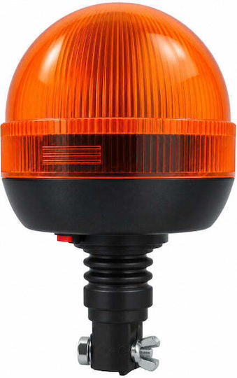 Rotating LED Warning Beacon Orange 12-30V 40 LED Amber LED Rotating Warning Beacon 12-30V 40 LED TF247045